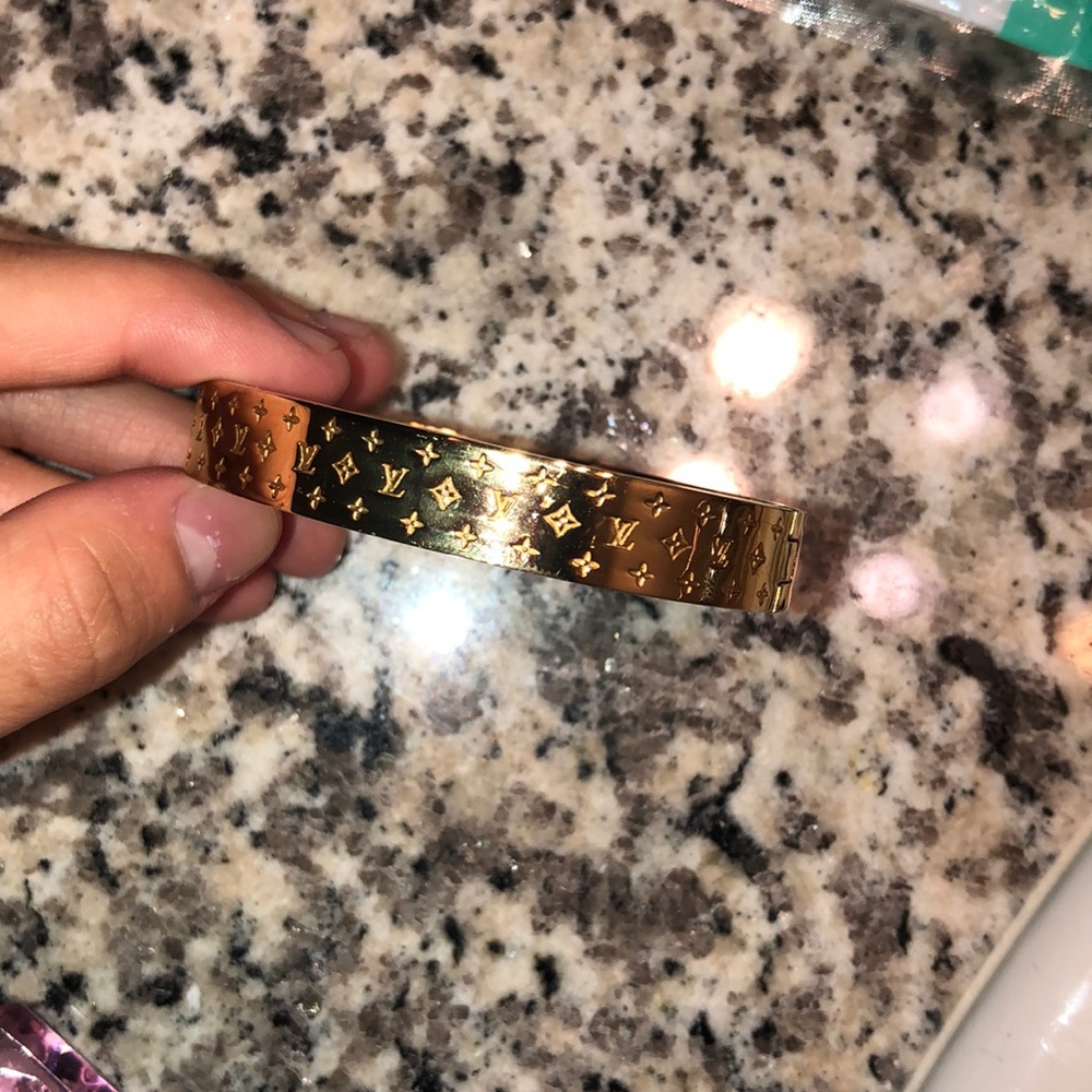 Louis Vuitton Logo Bracelet